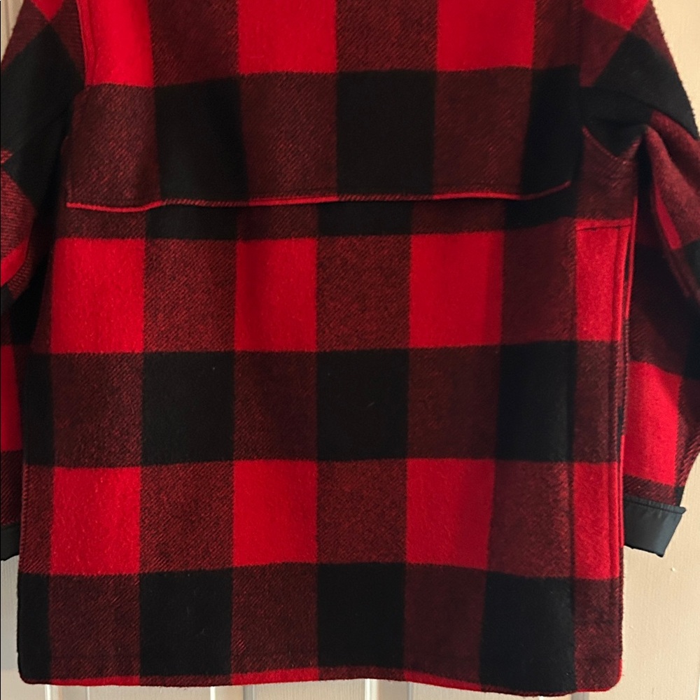 Woolrich Red and Black Plaid Jacket - Picture 7 of 8